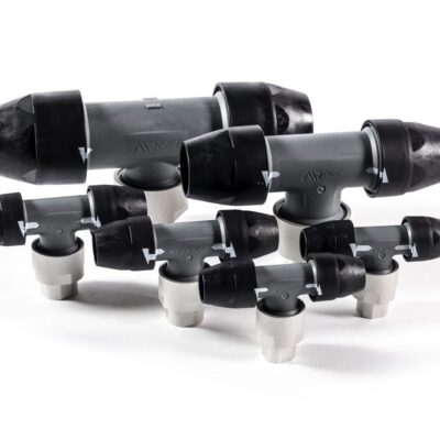 T-Stücke reduzierend mit Innengewinde