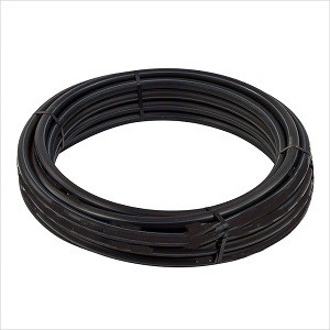 PA-UV-Rohr 25m schwarz (Rolle)