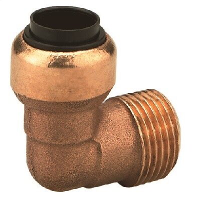 90° Bögen mit Außengewinde