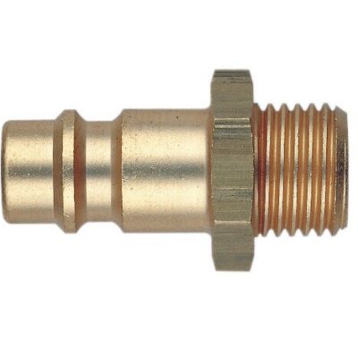 Stecknippel aus Messing