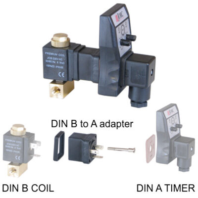 Adapter für Magnetspulen - DIN Konnektor Form B zu Form A (ab 500 STK)