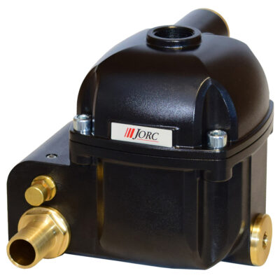 NUFORS-XF G3/4 12 V Pneum. gesteuerter Kondensatableiter JORC Schwarz, 4.800 l/h