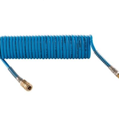 Polyurethan-Spiralschlauch (PUR) | 8 bar (mit EURO-Kupplung)