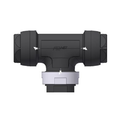 Red. T-Stück D80 X 2 1/2" IG