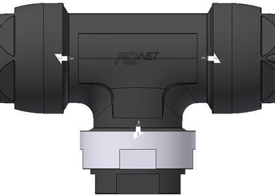 Red. T Stück D63 X 2" IG