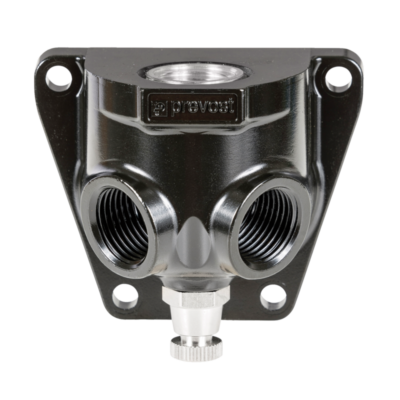 ROHRLEITUNGSDOSEN | Eingang mit IG BSPP = G 1/2 | 2x Ausgang mit IG BSPP = G 1/2 |