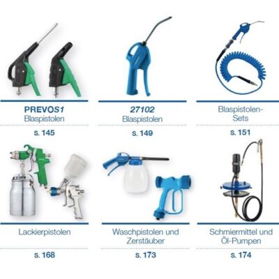 Blaspistolen/Werkzeuge