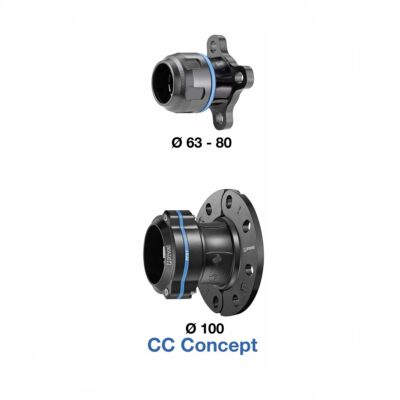 PREVOST PPS1 UF | Gerader Verbinder mit Flansch