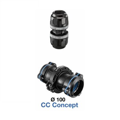 PREVOST PPS1 UNS | Aluminiumrohr-Schiebemuffe ohne Anschlag