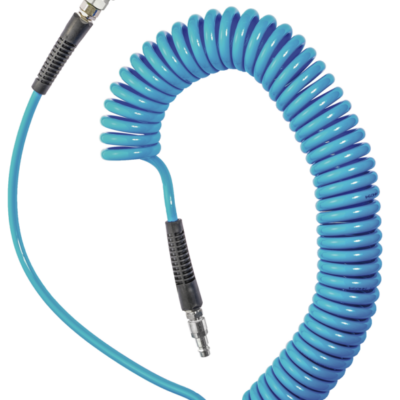 PREVOST PUS KBL | Polyurethan-Spiralschläuche mit Sicherheits Schnellkupplung ESI 07